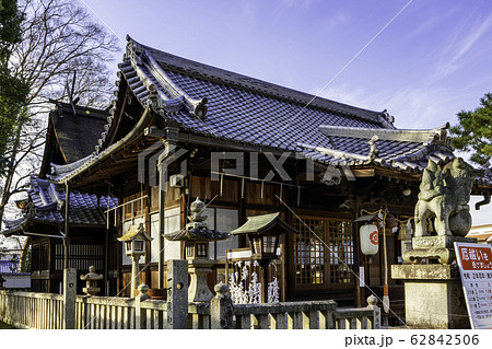 素戔嗚神社　拝殿　広島県福山市新市町大字戸手 62842506