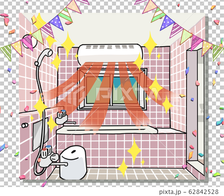 Traditional bath with retrofit ventilation dryer Traditional bath with retrofit ventilation dryer 62842528