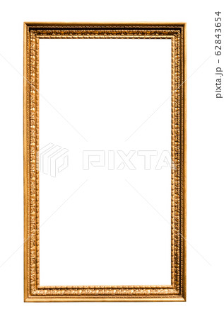 long vertical narrow vintage wooden picture frame 62843654