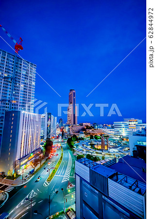 浜松市　浜松駅周辺夜景 62844972
