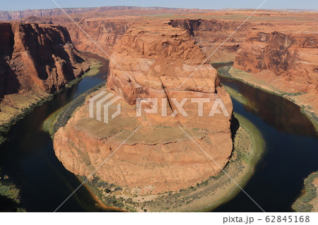 ホースシューベンドの景色　アメリカ　アリゾナ 62845168