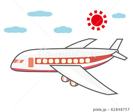 飛行機 航空機 旅行 のイラスト素材