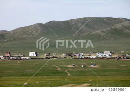 モンゴルの街 62849064