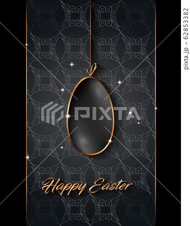 Happy easter background  greeetings for elegant cards, flyer or event invitations. 62853382