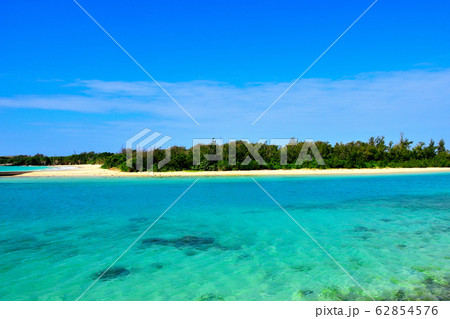 下地島の入り江と水路 62854576