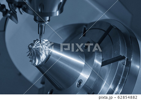 The 5-axis CNC milling machine  . 62854882
