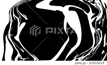 3D rendering of an abstract strict futuristic and stylish black and white composition 62856618