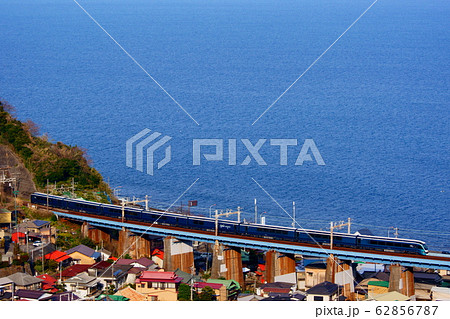 【試運転】特急サフィール踊り子　東海道本線：早川～根府川 62856787