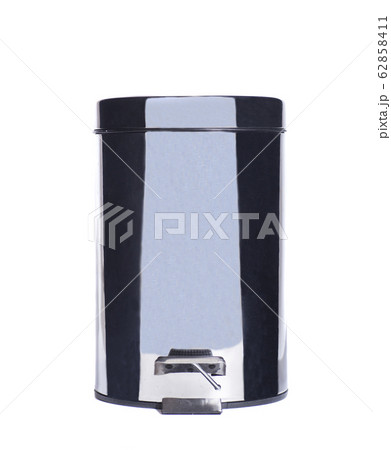 Garbage bin isolated on white Garbage bin isolated on white 62858411