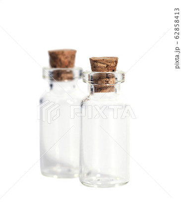 Glass bottles with cork cover Glass bottles with cork cover 62858413