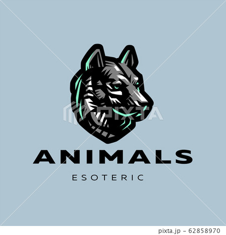 Head of a dog or wolf Head of a dog or wolf 62858970