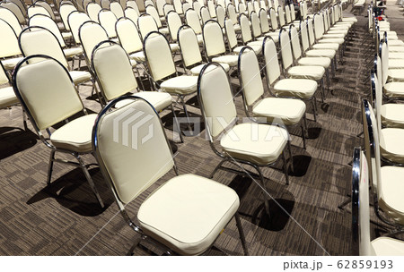 Many Chairs arranged in row order for Performance Many Chairs arranged in row order for Performance 62859193