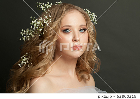 Sweet blonde beauty. Attractive woman Sweet blonde beauty. Attractive woman 62860219