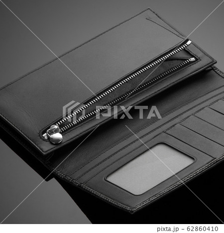 men's wallet on a black background men's wallet on a black background 62860410