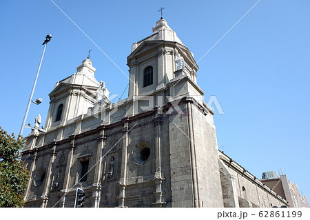 チリ サンティアゴ サント ドミンゴ教会の写真素材 62861199 Pixta