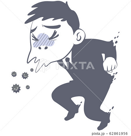 くしゃみ エチケット ウイルス飛散 - 単品 62861956