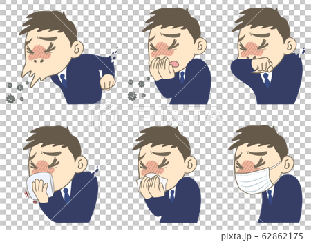 噴嚏禮節病毒Splash-Set 62862175