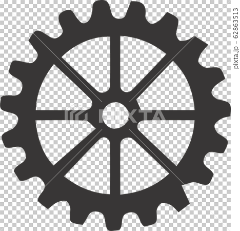 Gear icon illustration Gear icon illustration 62863513