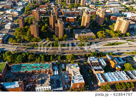 Aerial view of the Bronx, NYC 62864797