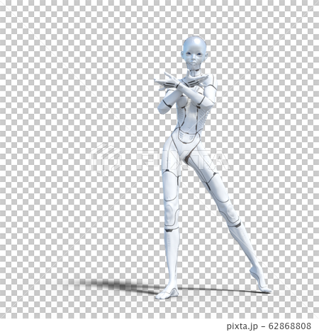 AI機器人android perming3DCG插圖素材 62868808
