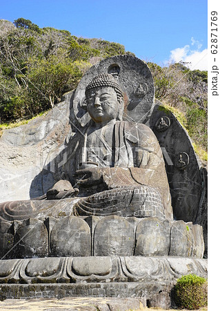 2月　鋸南町85日本寺大仏･鋸山 62871769