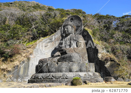 2月 鋸南町84日本寺大仏・鋸山 2月 鋸南町84日本寺大仏・鋸山 62871770