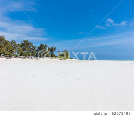 Muyuni white sand beach Unguja Zanzibar Island Tanzania East Africa 62872492