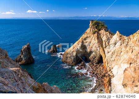 《静岡県》黄金崎・自然風景 《静岡県》黄金崎・自然風景 62874040