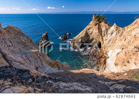 《静岡県》黄金崎・自然風景 62874043