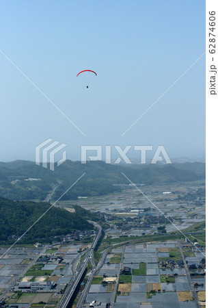 鳥取 四季の散歩 夏 ハングライダー 鳥取 四季の散歩 夏 ハングライダー 62874606