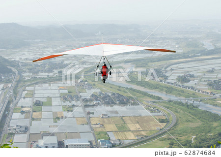 鳥取 四季の散歩 夏 ハングライダー 鳥取 四季の散歩 夏 ハングライダー 62874684