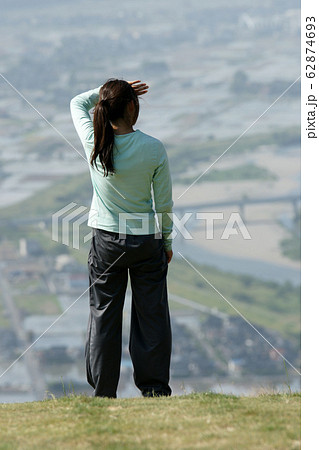 鳥取　四季の散歩　夏　ハングライダー 62874693