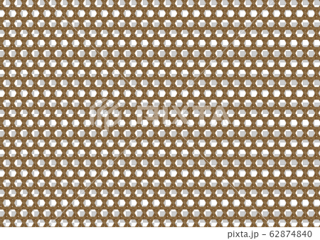 カゴの編み目　六つ目編み　パターン 62874840