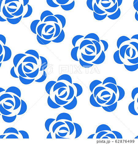 パターン 柄 シームレス デザイン 花 花びら 植物 オーガニック 手描き ラフな 素材 背景のイラスト素材