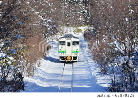 札沼線 札比内-豊ヶ岡 JR北海道 キハ40-402(苗穂) 札沼線 札比内-豊ヶ岡 JR北海道 キハ40-402(苗穂) 62879228