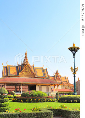 Pavilion in garden of Royal Palace, Phnom Penh, 62879839