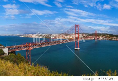 Lisbon and 25th of April Bridge - Portugal Lisbon and 25th of April Bridge - Portugal 62883091