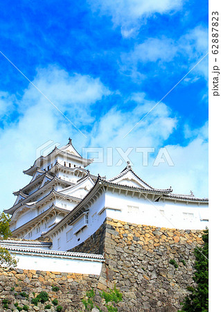 姫路市　姫路城の風景 62887823