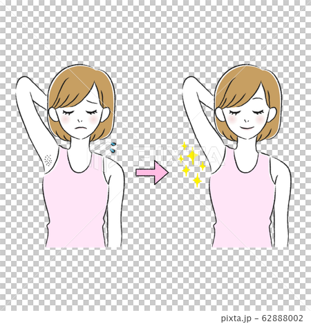 美容　ワキ　女性 62888002