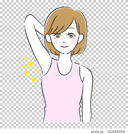 美容　ワキ　女性 62888008