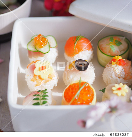 和食 かわいい手毬寿司 和食 かわいい手毬寿司 62888087