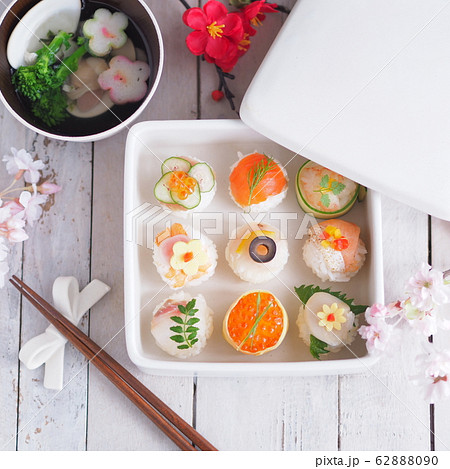 和食 かわいい手毬寿司 62888090