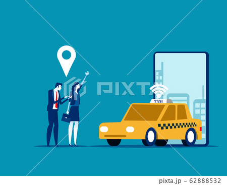 Online car sharing, Concept business trasportation 62888532