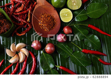 Hot and Spicy sauce with local ingredient fresh 62888894