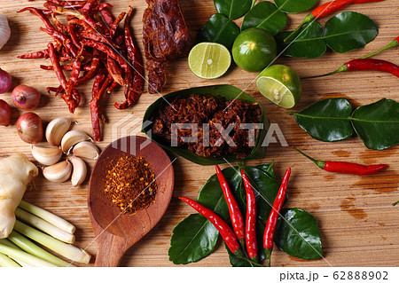 Hot and Spicy sauce with local ingredient fresh Hot and Spicy sauce with local ingredient fresh 62888902