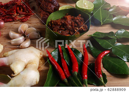 Hot and Spicy sauce with local ingredient fresh Hot and Spicy sauce with local ingredient fresh 62888909