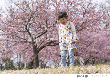 3歳の女の子 4歳の女の子 笑顔の女の子 3歳の女の子 4歳の女の子 笑顔の女の子 62889607