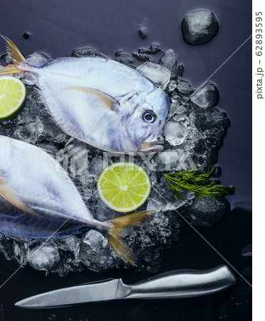 Two fresh fish (vomer) stainles knife  half 62893595