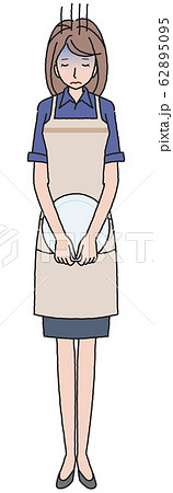 カフェ店員 62895095