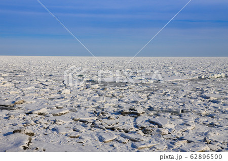 流氷 オホーツク海 流氷 オホーツク海 62896500